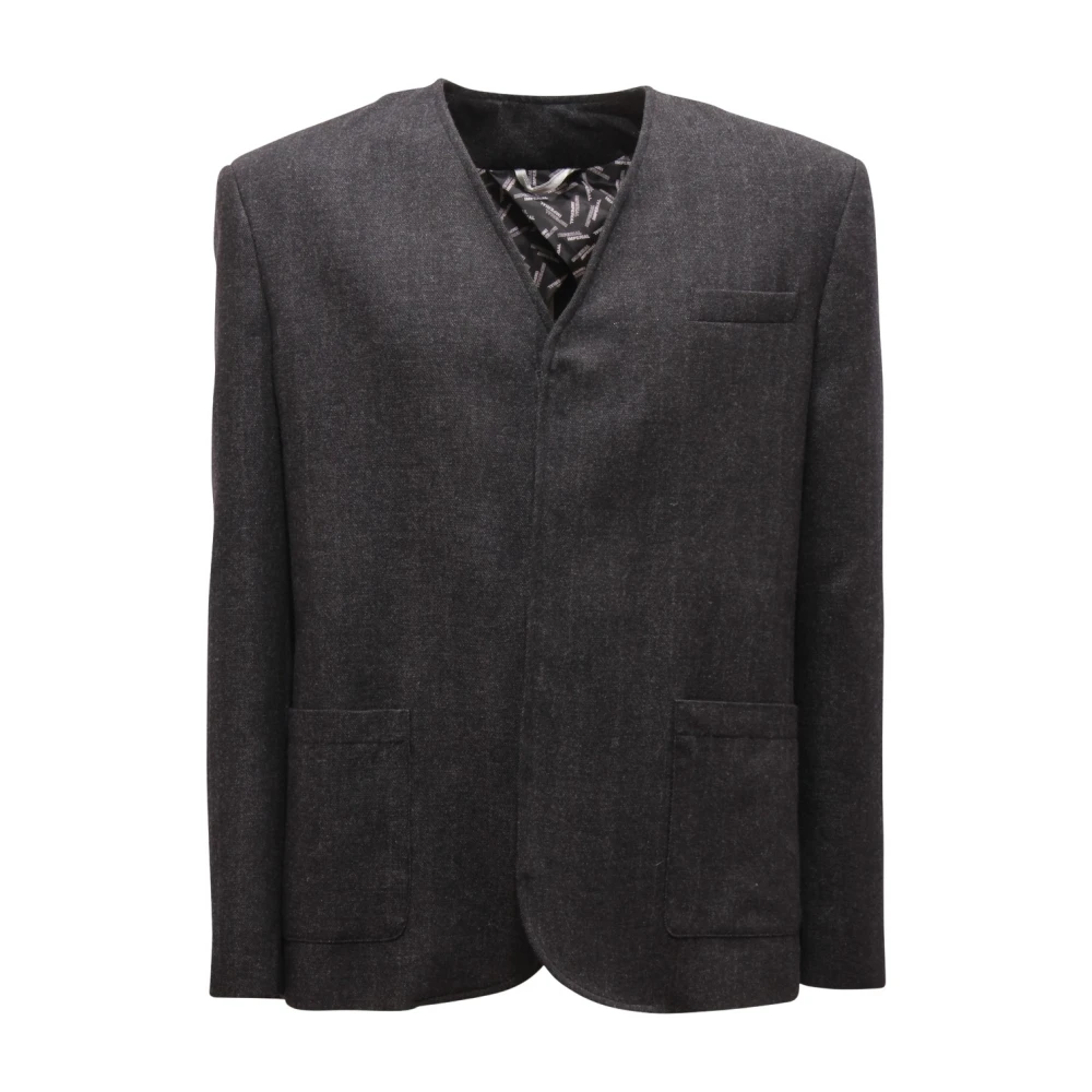 Imperial Men's Gray Jzbhgfo Zip Jacket - Blazers - L - Jackets