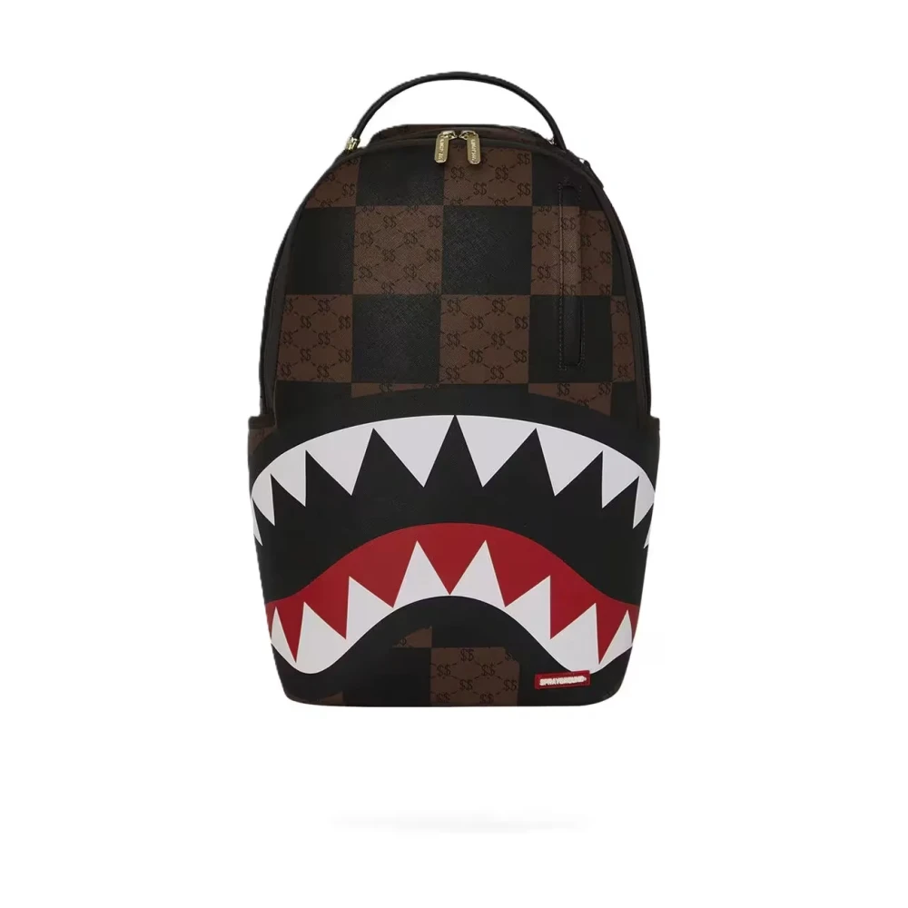 Sprayground Unisex Multicolor Backpacks, One Size, Enlarged Checks Paris Backpack