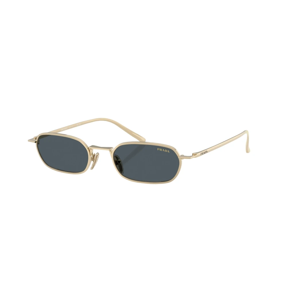 Prada Woman Sunglass PR D58S - Frame color: Pale Gold, Lens color: Dark Grey - Image 4