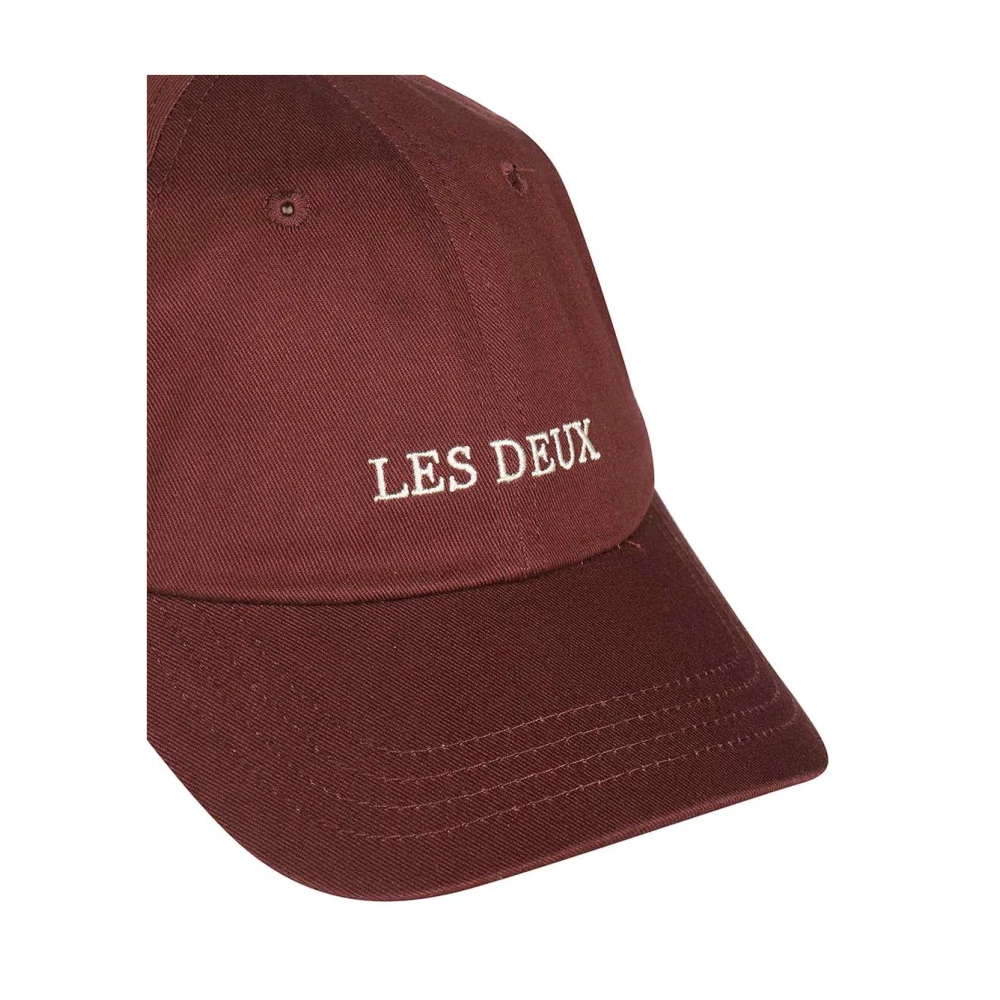 Les Deux Diego Baseball Cap Verstelbaar 100% Katoen Red Heren