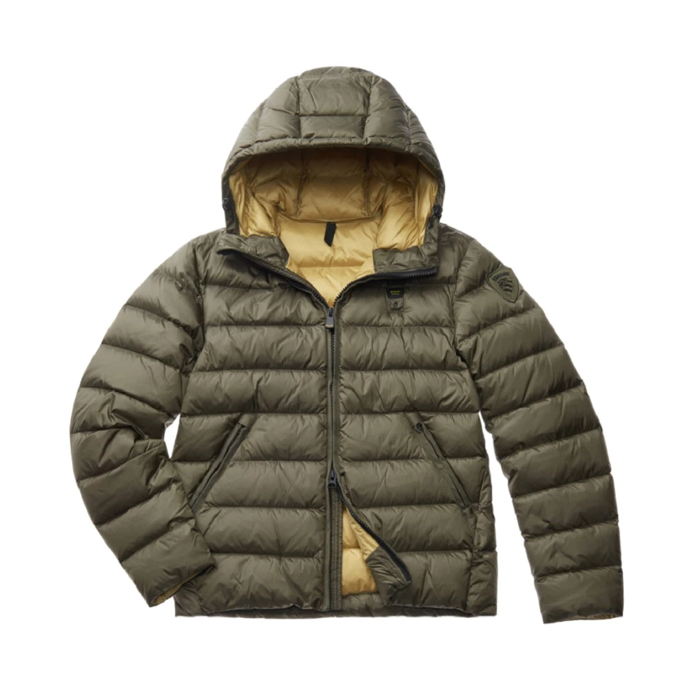 Blauer Donsjas Green Heren