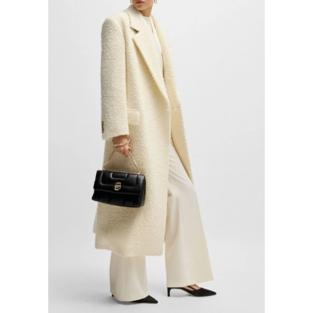Hugo Boss Iconische Schoudertas voor Vrouwen Black Dames