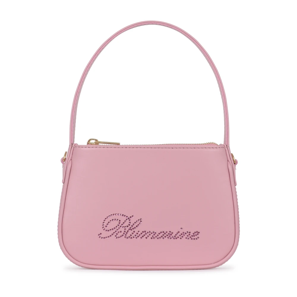 Blumarine Nappa Läder Väska - Blumarine Kollektion Pink, Dam