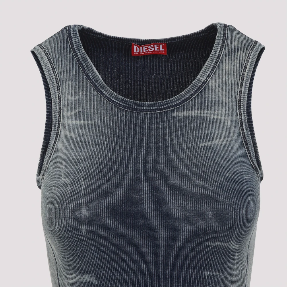 Diesel Stijlvolle Tanktop voor Mannen Blue Dames