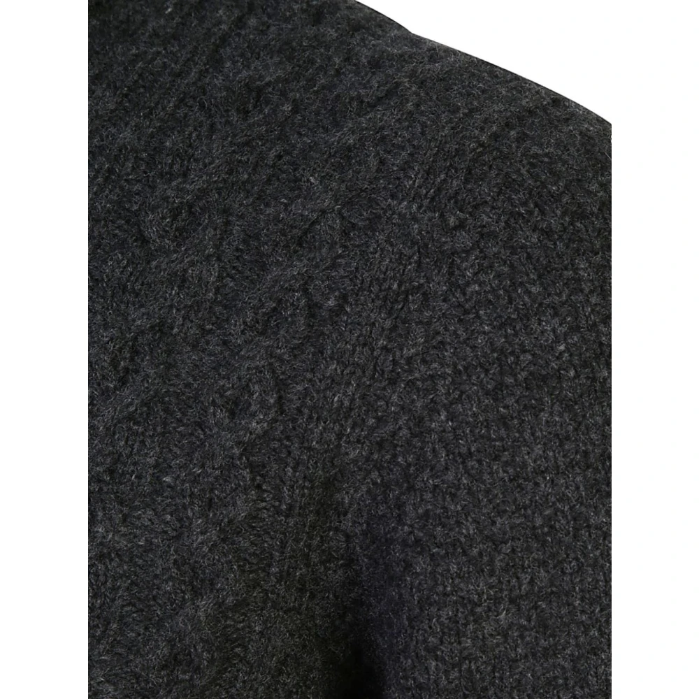 Drumohr Zwarte Sweatshirt Aw24 Black Heren