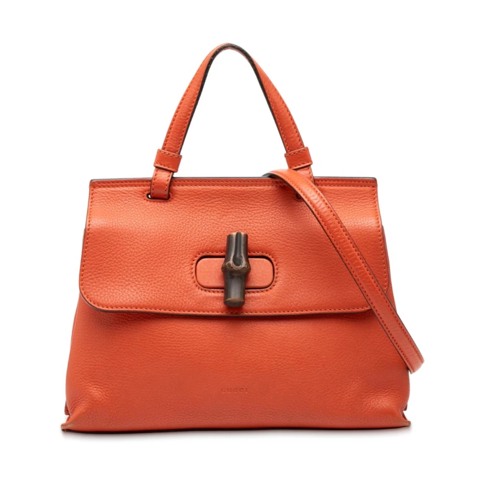 Gucci Vintage Donna Arancione Pre-Owned, Taglia Unica, Used,