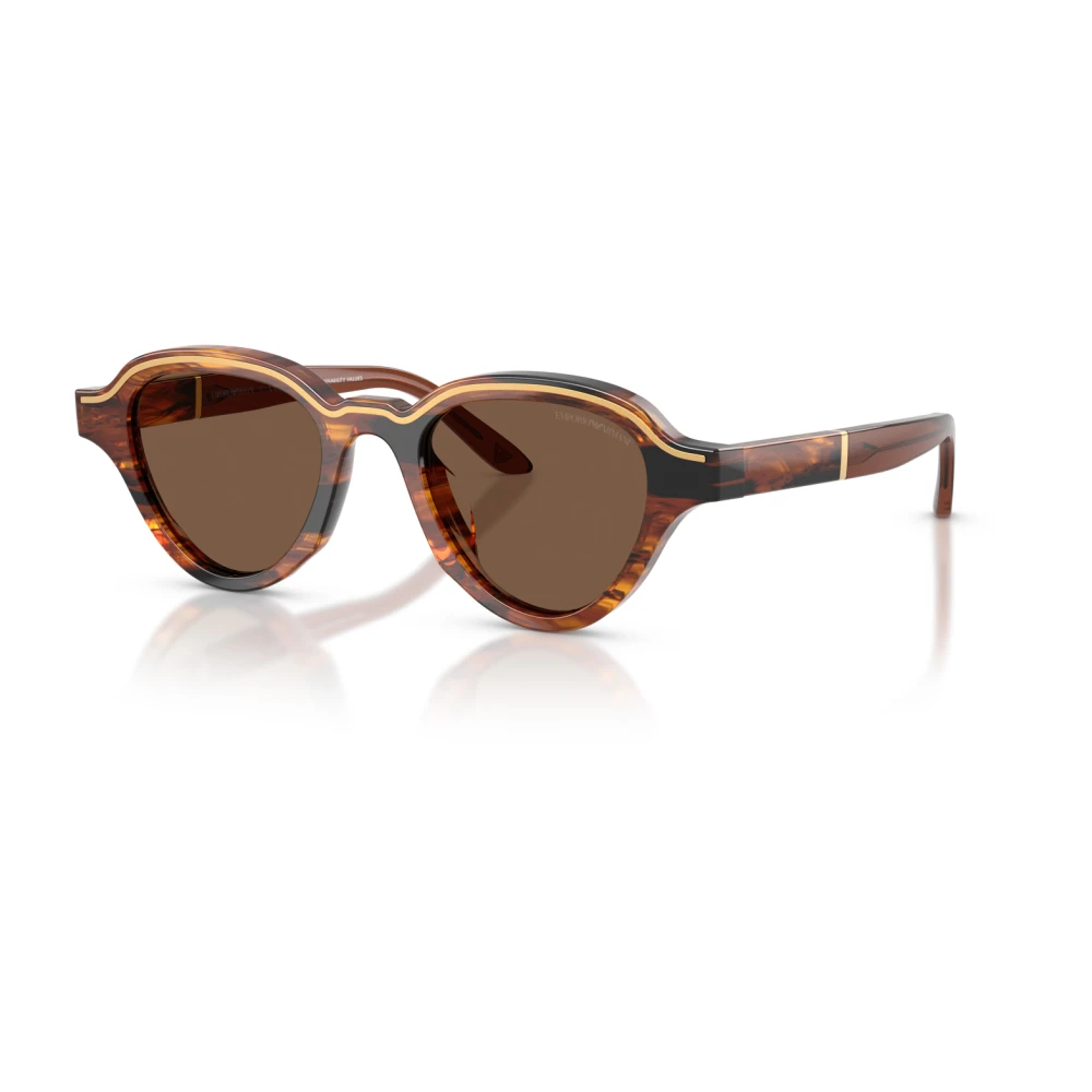 Emporio Armani Men's Brown Sunglasses, 47 Mm, Sunglasses