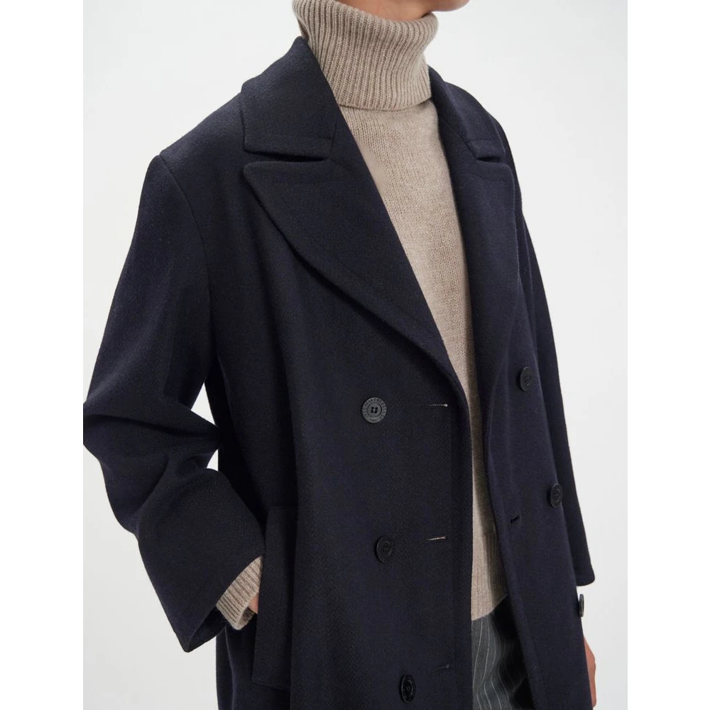 Ines De La Fressange Paris Denise Coat Blue Dames