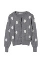 cardigan-en-tricot-a-pois
