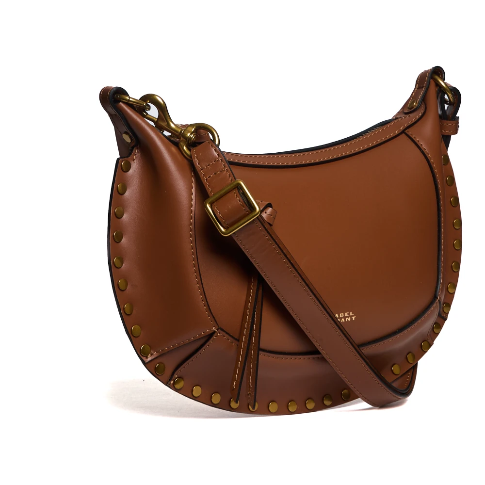 Isabel marant Moon Schoudertas in Cognac Brown Dames