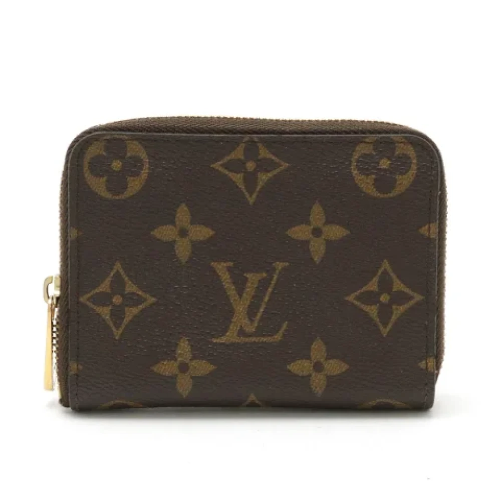 Louis Vuitton Vintage Pre-owned Canvas wallets Brown Dames