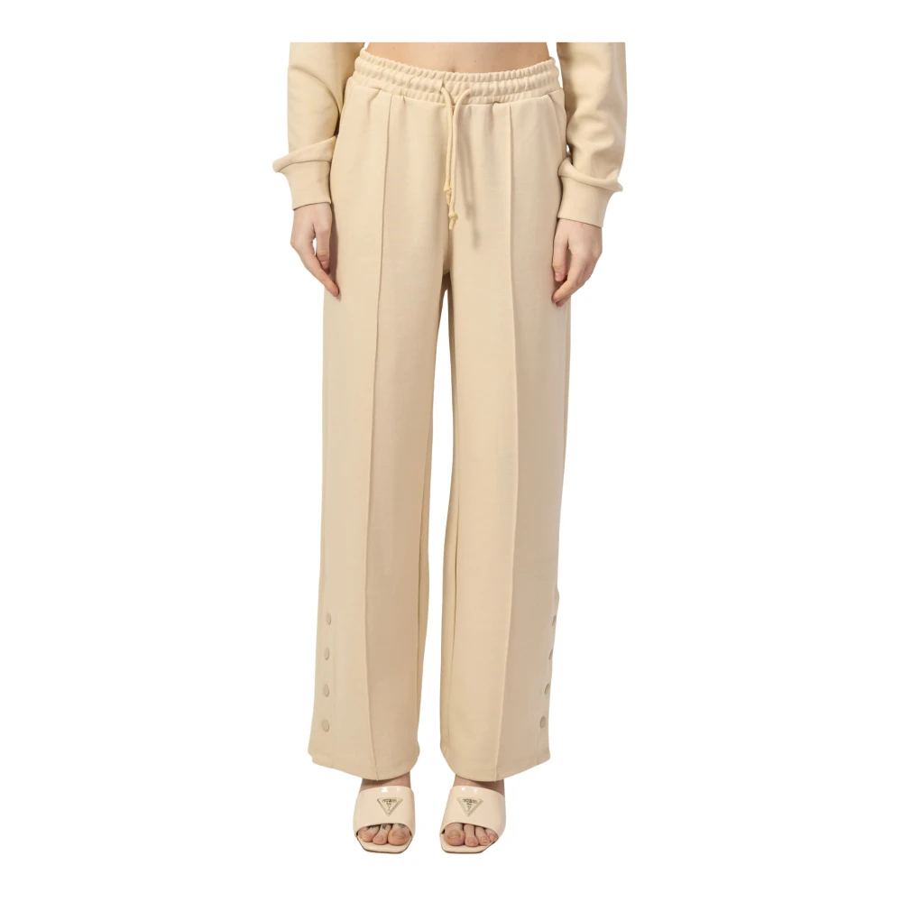 PATRIZIA PEPE Beige Urban Style Broek Beige Dames