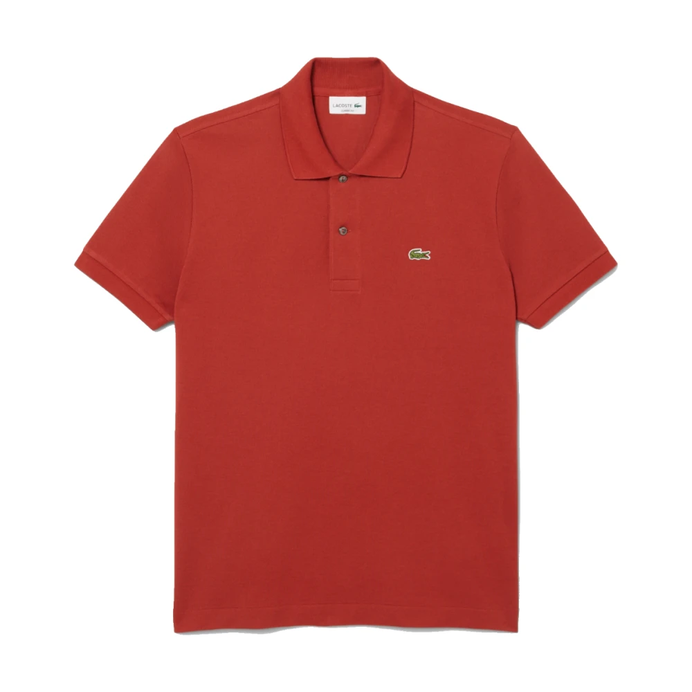 Lacoste Klassieke L12.12 Polo Bruin-S Brown Heren