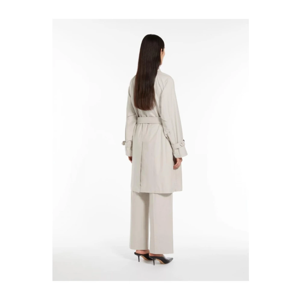 Max Mara Katoenen jassen en trenchcoats White Dames
