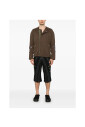 black-stripe-belted-shorts