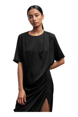 Zuri silk tee