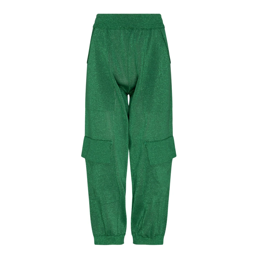 Circus Hotel Groene Cargo Broek met Lurex Green Dames