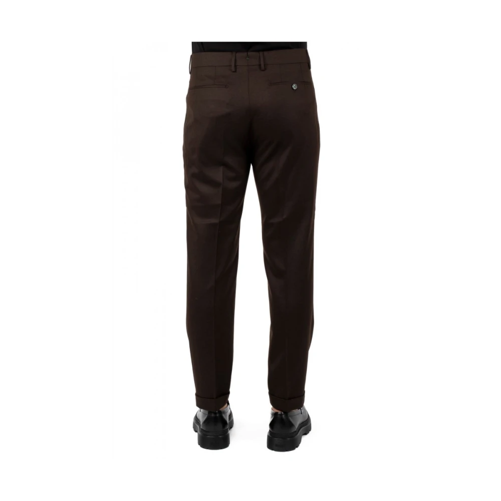 Berwich Herenbroek Klassieke Stijl Brown Heren