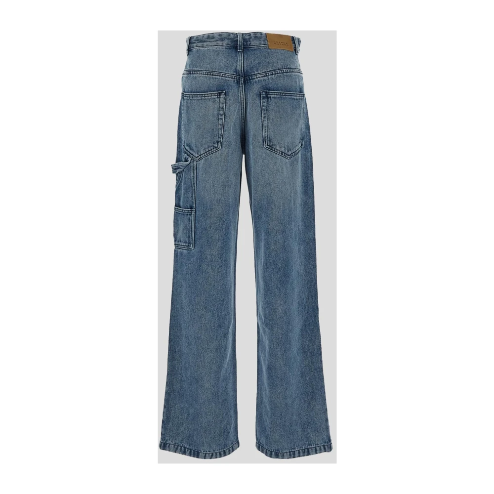 Isabel marant Katoenen Bymara Jeans Blue Dames