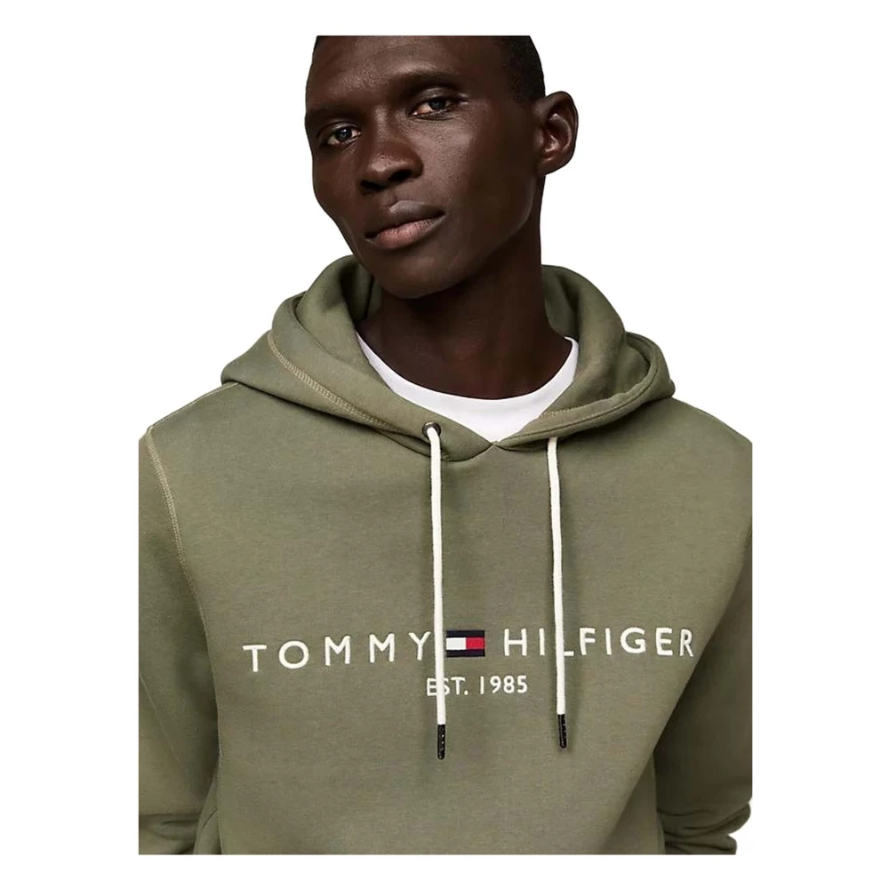 Tommy Hilfiger Hoodie Green Heren