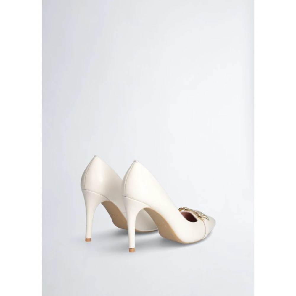 Liu Jo Ivory Leren Pumps Beige Dames