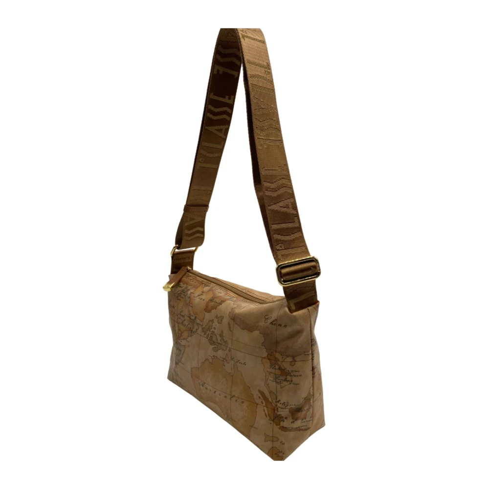 Alviero Martini 1a Classe Geo Soft Schoudertas Brown Dames