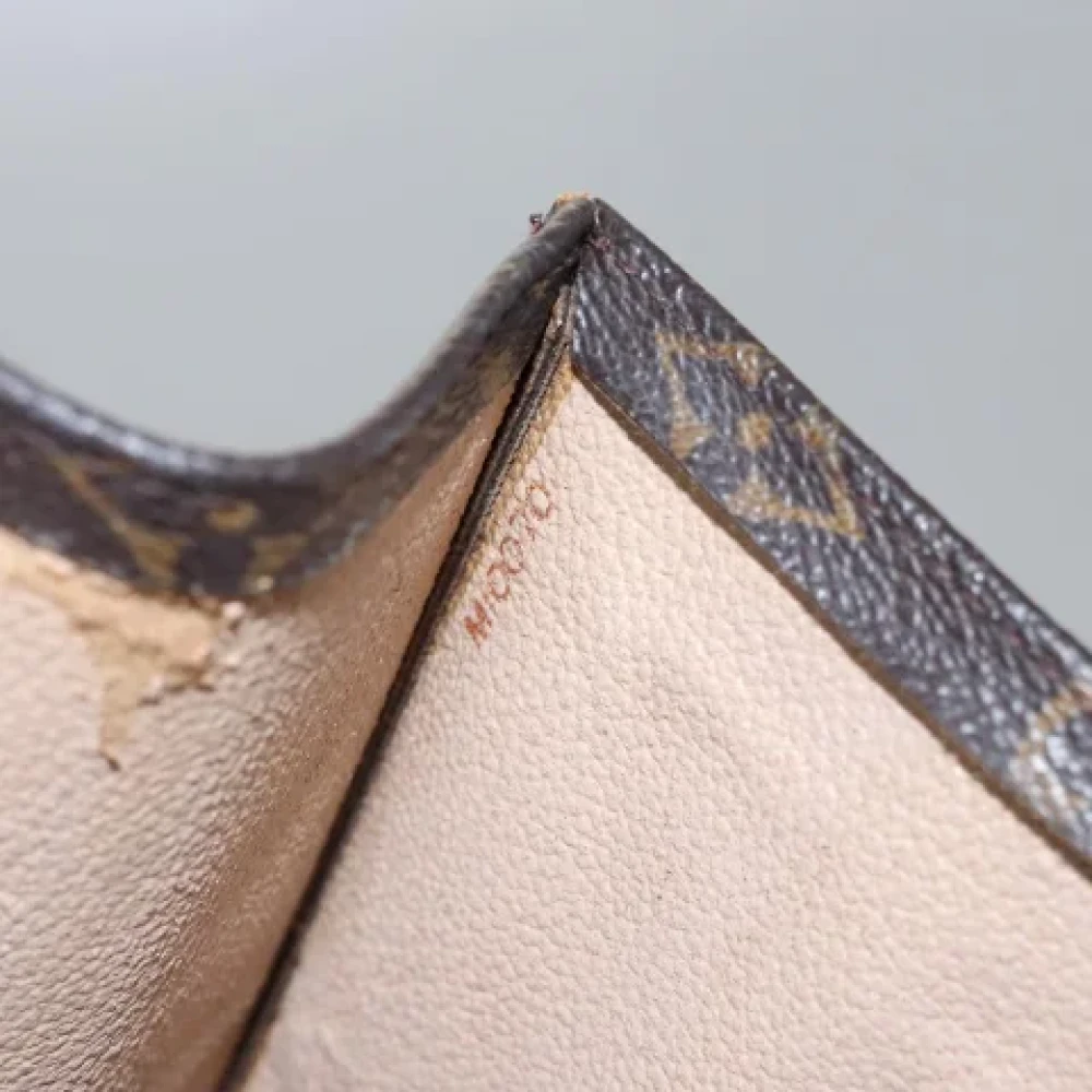 Louis Vuitton Vintage Pre-owned Canvas handbags Brown Dames