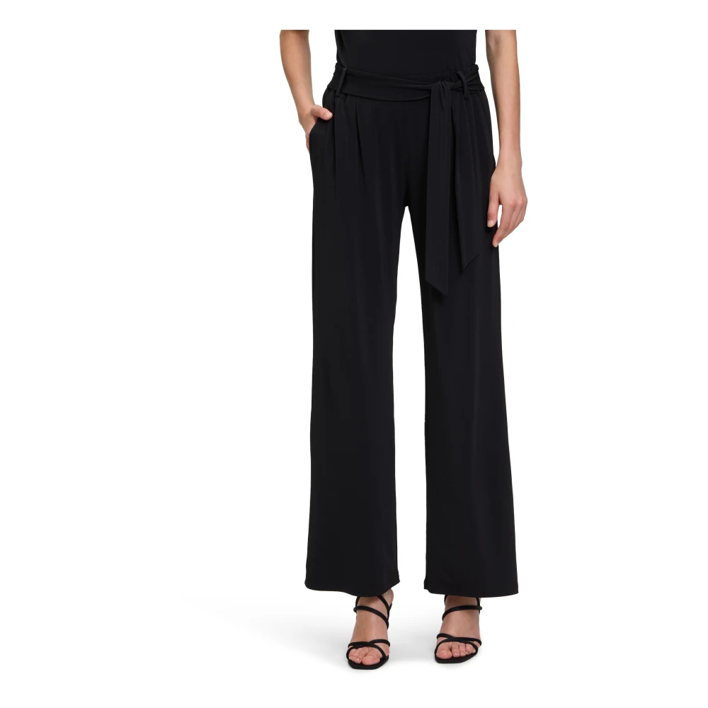 Betty Barclay Relaxed Fit instapbroek met zakken Black Dames