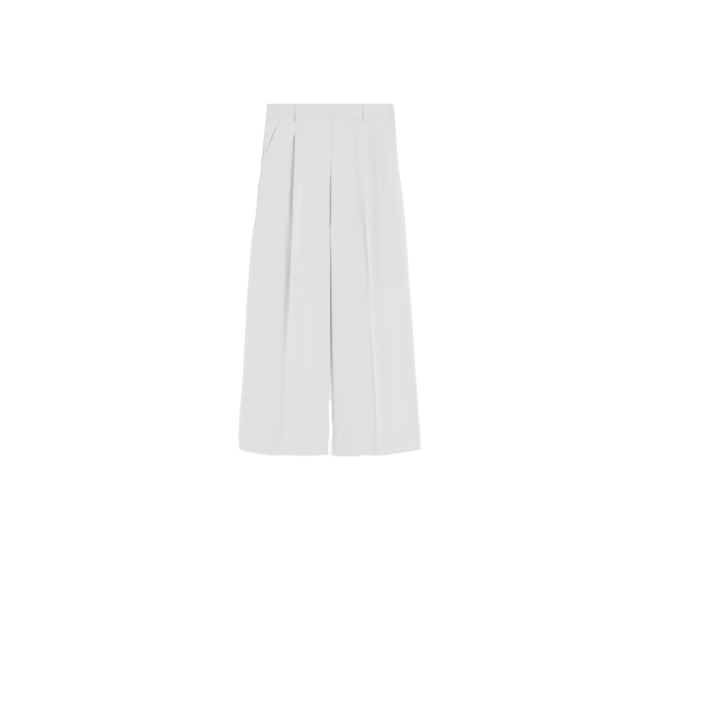 Max Mara Mujer Blanco Pantalones, Talla: M
