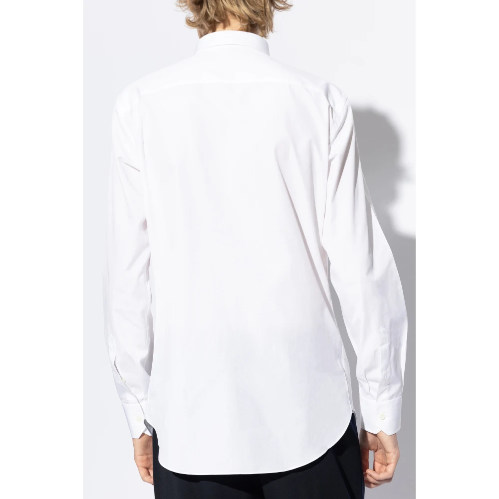 Brioni Klassiek Overhemd White Heren