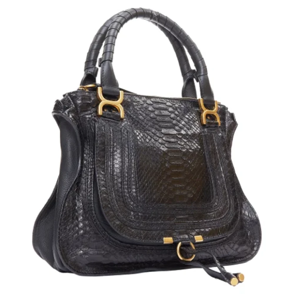 Chloé Pre-owned Leather handbags Black Dames