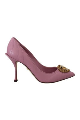 Underbara Devotion Heart Läderklackar Pumps