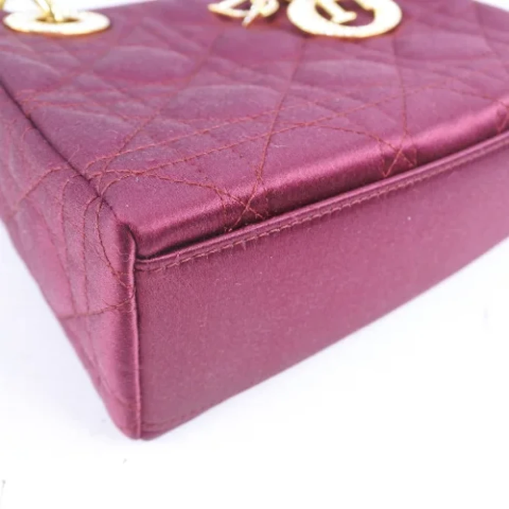 Dior Vintage Pre-owned Plastic dior-bags Brown Dames