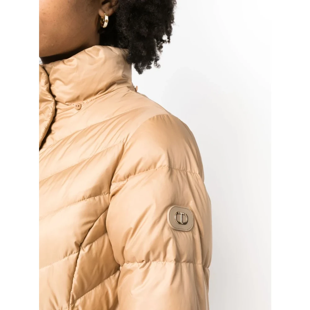 Twinset Jas met Ovaal Gesp T Art. 232Tp2361 Brown Dames