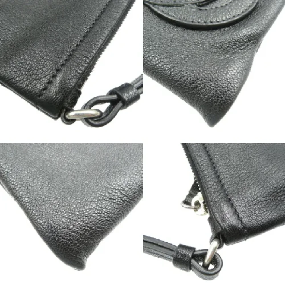 Miu Pre-owned Fur shoulder-bags Black Dames