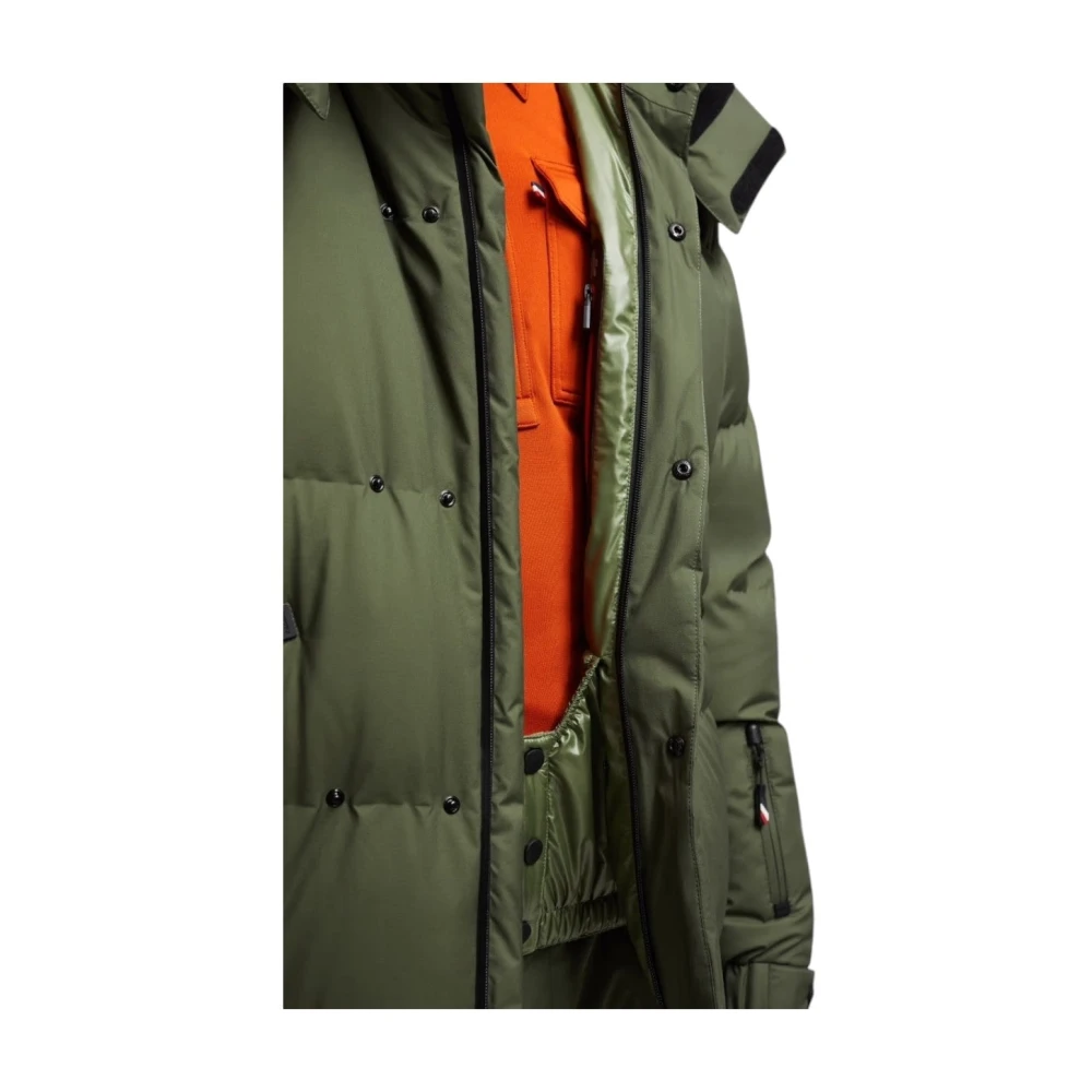 Moncler Gore-Tex Hooded Ski Donsjas Green Heren