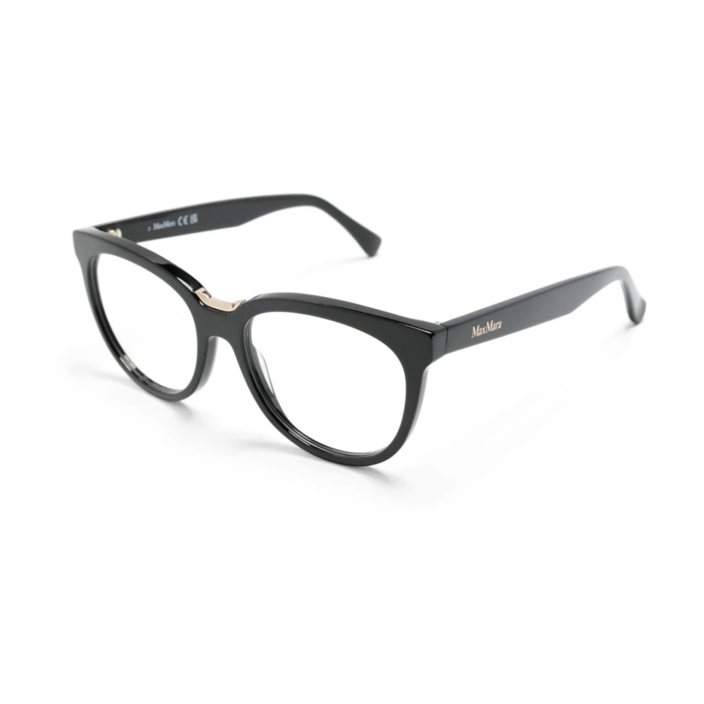 Max Mara Black Glasses, Female, 52 Mm, Optical Frame