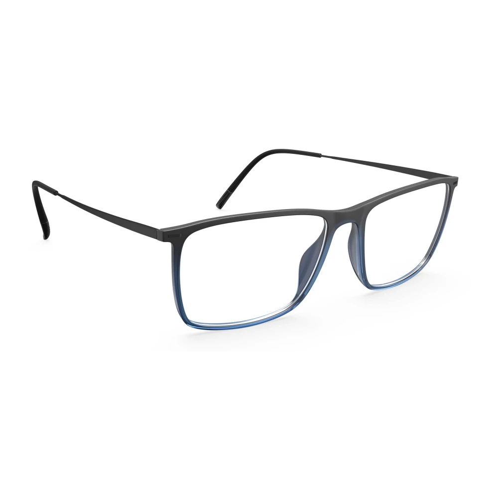 Silhouette Men's Black Glasses, 55 Mm, Illusion Lite Fullrim 2944 Sunglasses