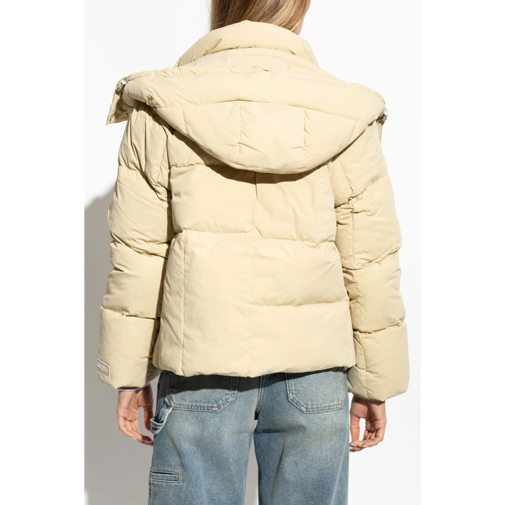 Kenzo Donsjack Beige Dames