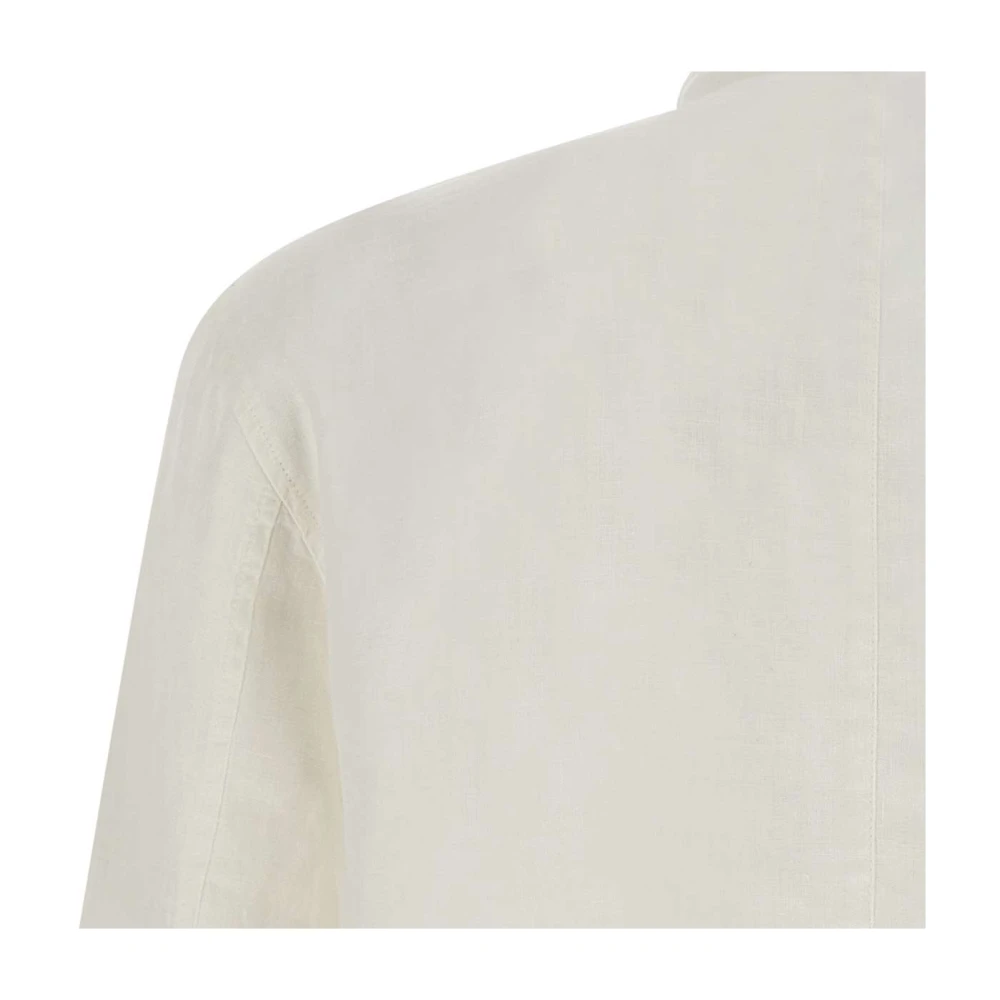 Paolo Pecora Casual Shirts White Heren