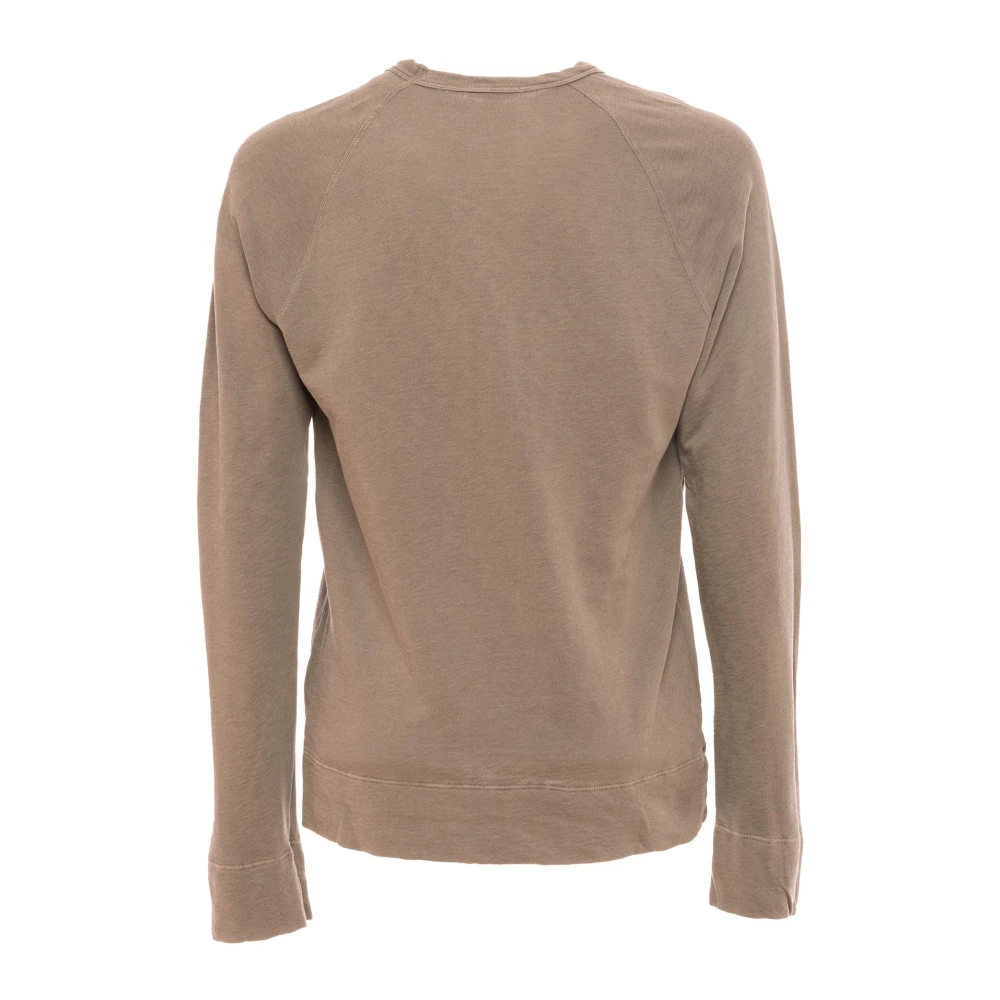 James Perse Stijlvol Sweatshirt Mxa3278 RRP Gray Heren