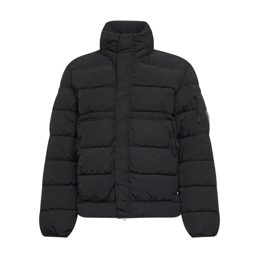 C.p. Company Winter Jackets, Male, 2XL, C.p.company Coats Black