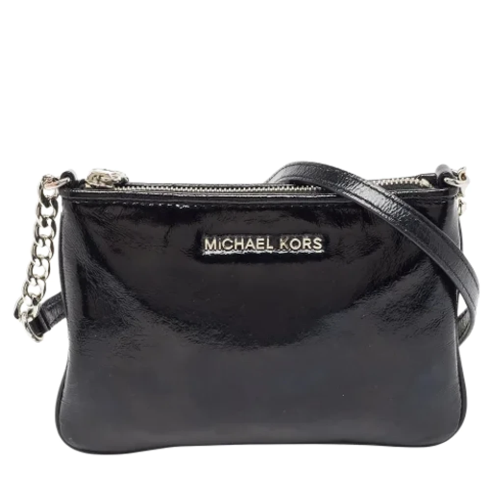 Michael Kors Pre-owned Leather shoulder-bags Black Dames