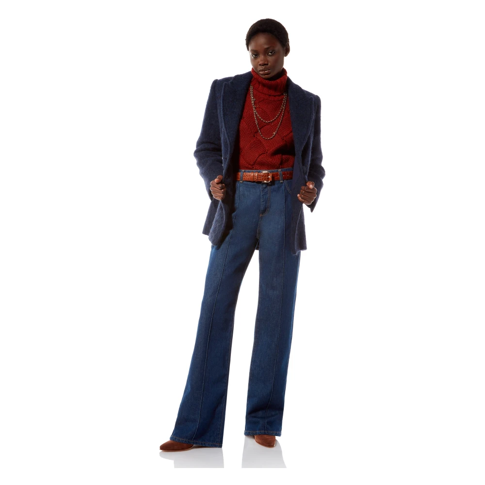 MVP wardrobe Wijde Pijp Denim Blue Dames