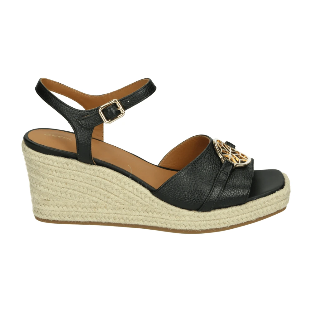 Geox , Damen, Schuhe, Schwarzk, 40 Eu 