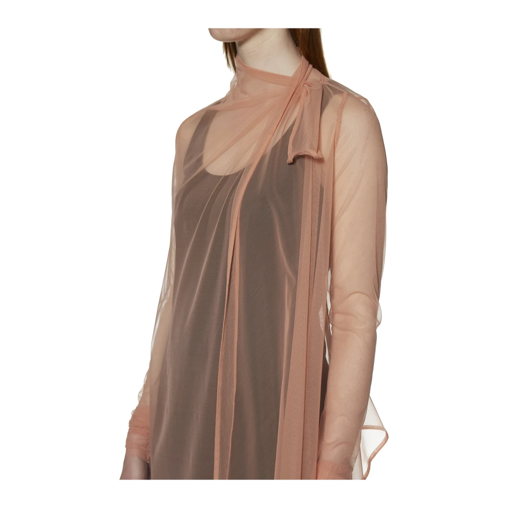 Rick Owens Stretch Jasje van Tule Pink Dames