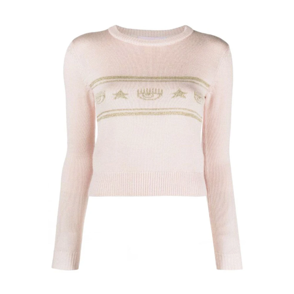 Chiara Ferragni Collection Donna Rosa - Maglieria Girocollo - Knitwear - M