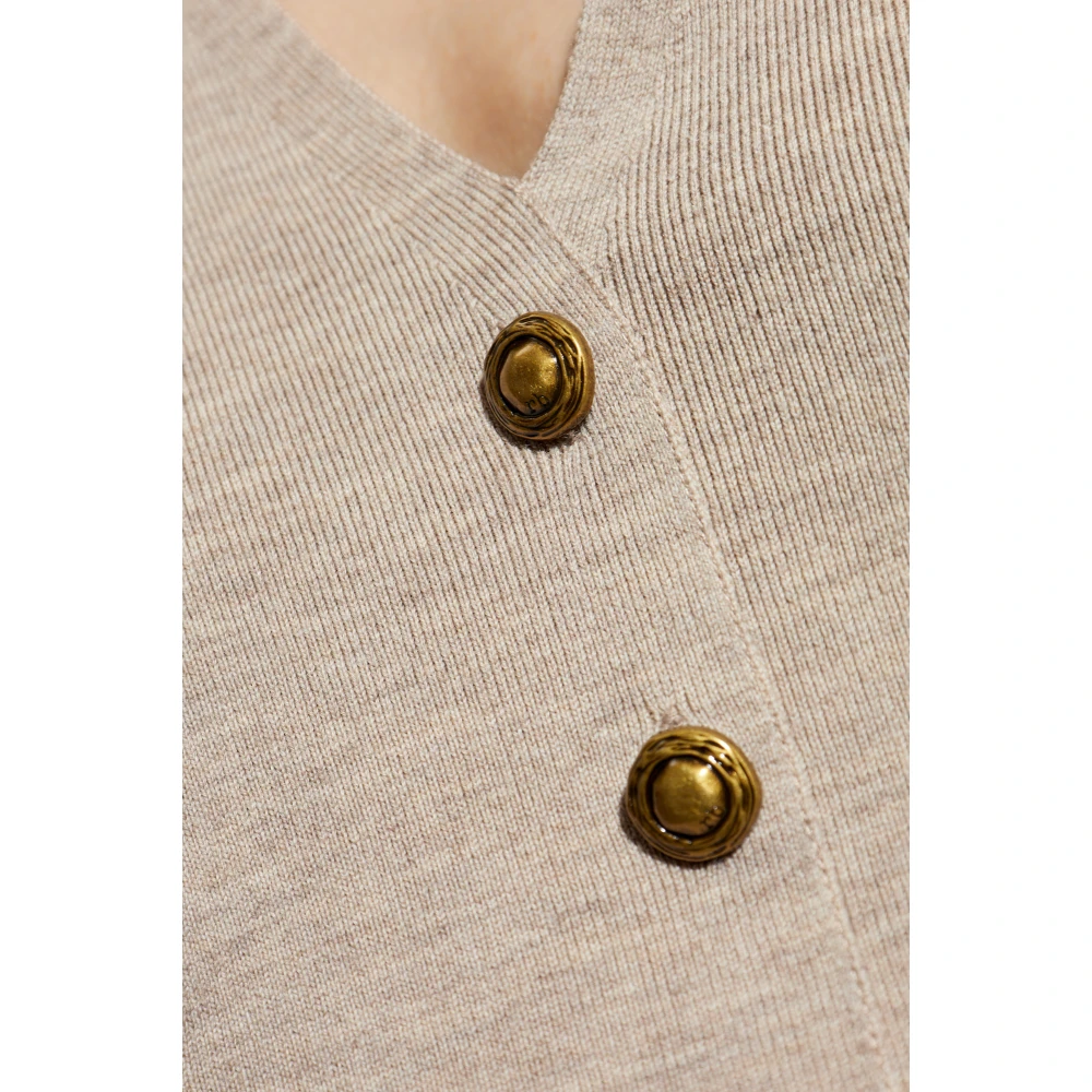 Rag & Bone Vest Ella Beige Dames