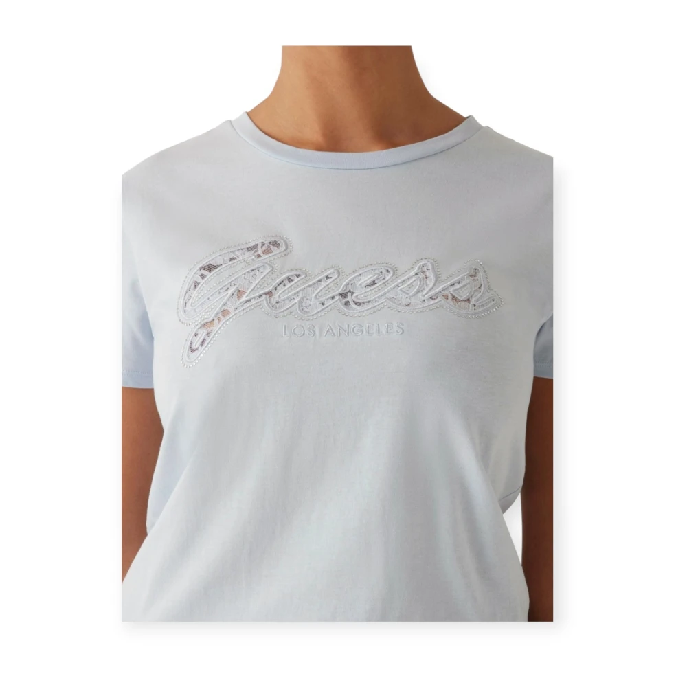 Guess Katoenen T-shirt White Dames