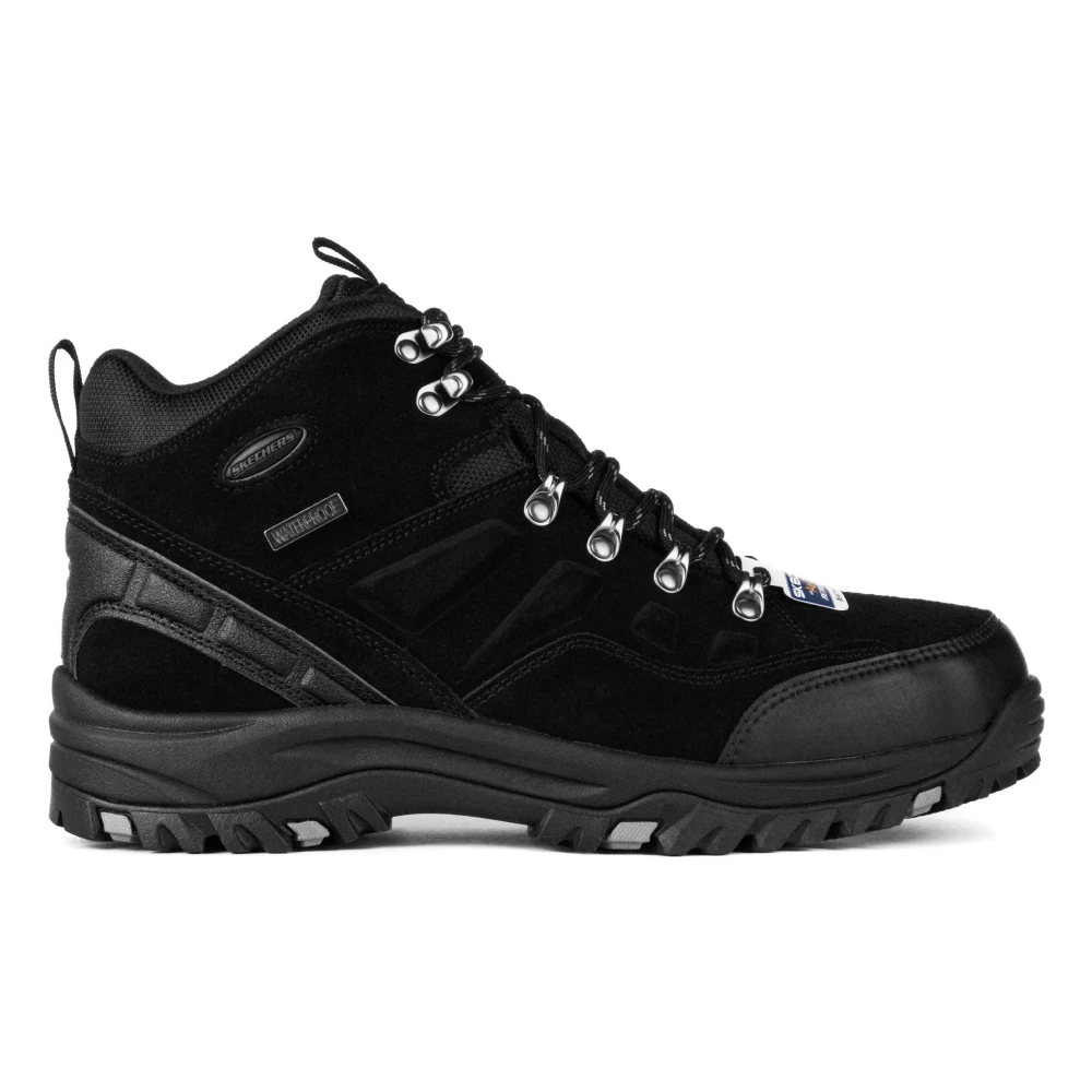 Skechers Waterdichte Heren Wandelschoenen Black Heren